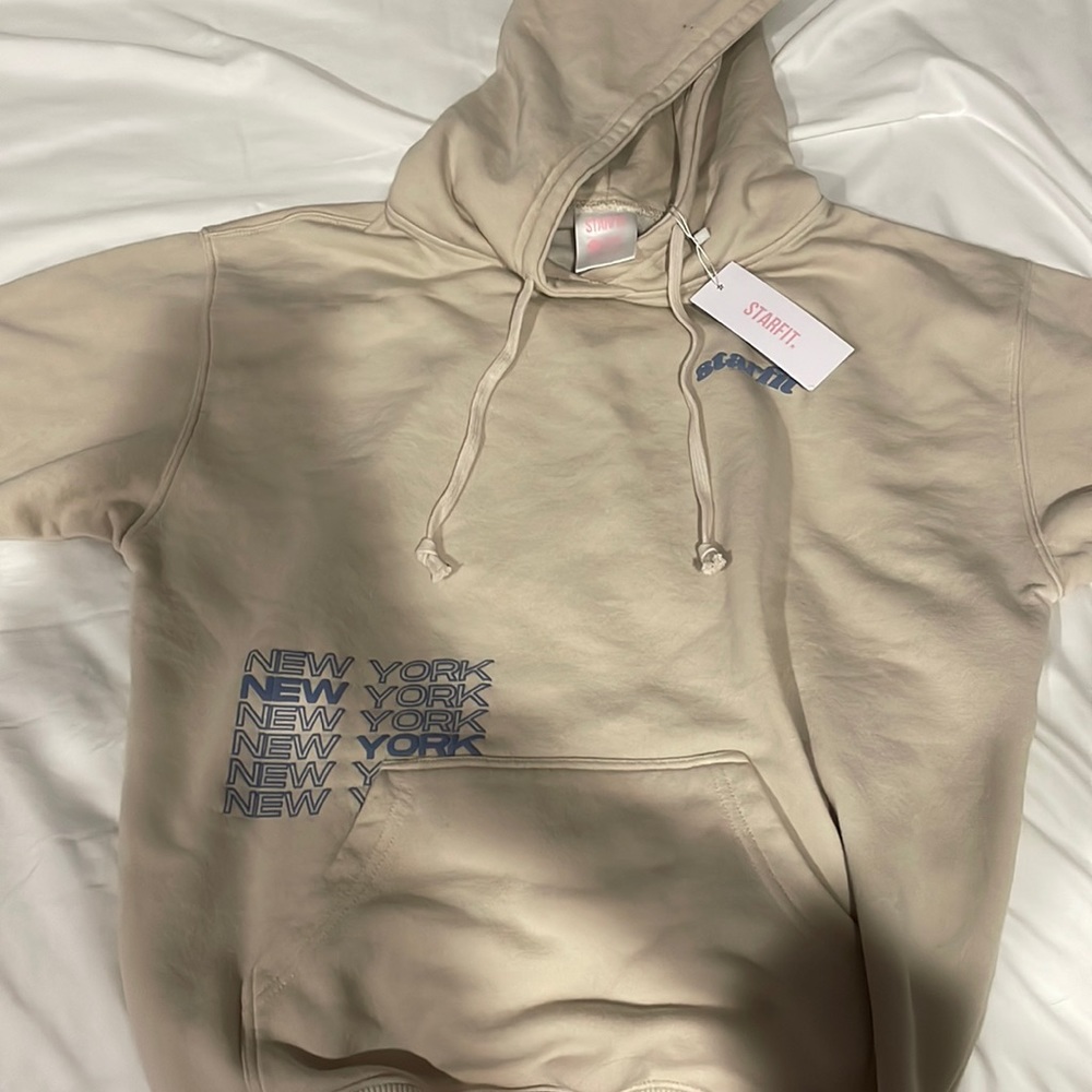 Starfit New York sweatshirt. Brand new never worn. Size medium